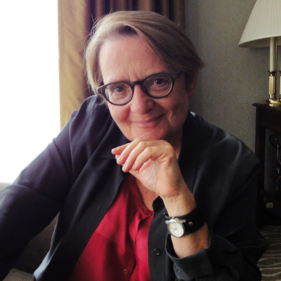 Agnieszka Holland talks to Eva Stachniak at the Toronto International Film Festival