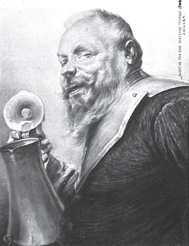     "Pan Zagłoba" by Piotr Stachiewicz in an 1898 1898 Henryk Sienkiewicz Jubilee Album
