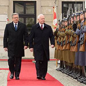 Canada’s First State Visit to Poland: Promoting Business; Remembering a Shared History