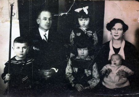 The Babinski family before World War II