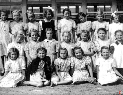 Pahiatua, NZ: Girls classPHOTO courtesy of the Kresy-Siberia Virtual MuseumExhibition: Daily Life