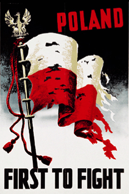 1942 POSTER by Polish artist Marek Żuławski