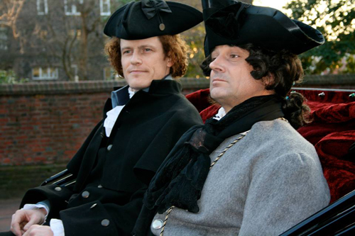 FILM still: Thomas Jefferson with Tadeusz Kościuszko