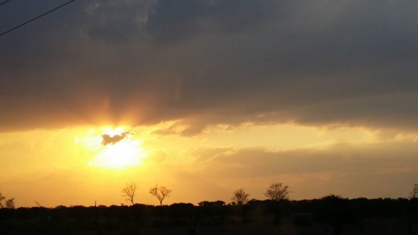 African sunset